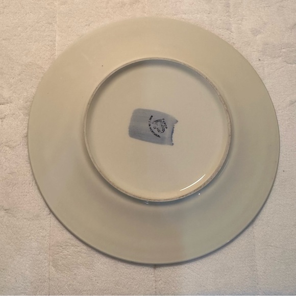 Flat blue plate - Picture 5 of 5